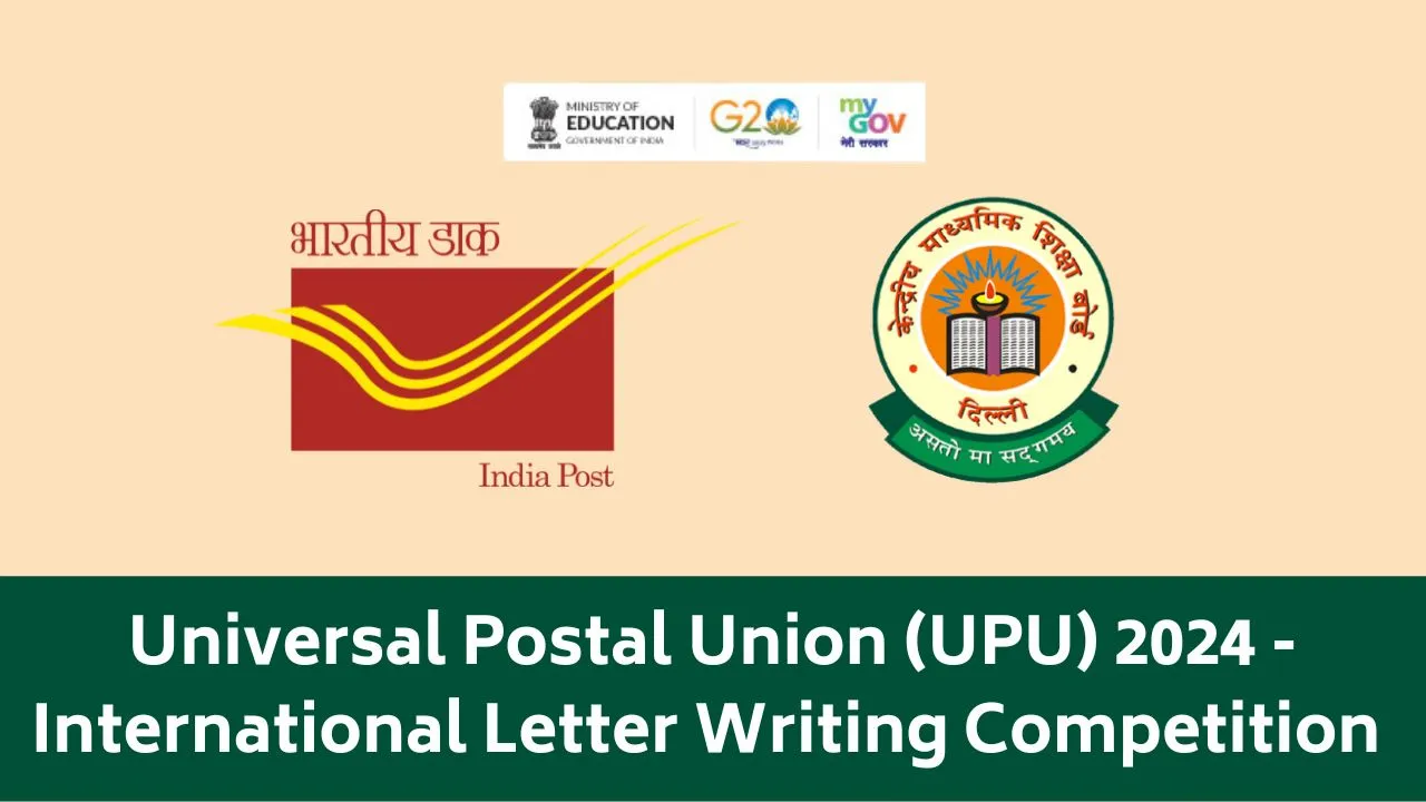 CBSE UPU International Letter Writing Competition for Students