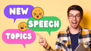 new speech topics
